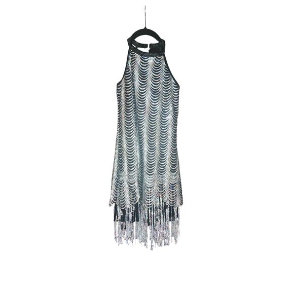 Weissman Charleston 9468 1920s Flapper Dress Costume MINT CONDITION | MSRP $160 - Picture 3 of 10